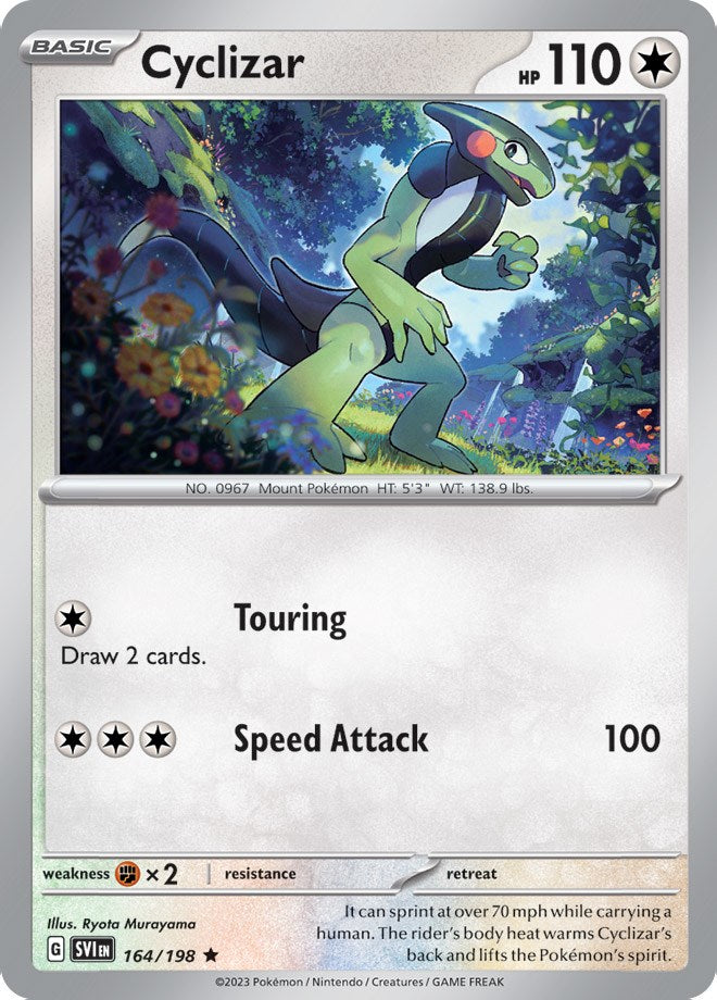 Cyclizar (164/198) (Theme Deck Exclusive) [Scarlet & Violet: Base Set] | Rock City Comics