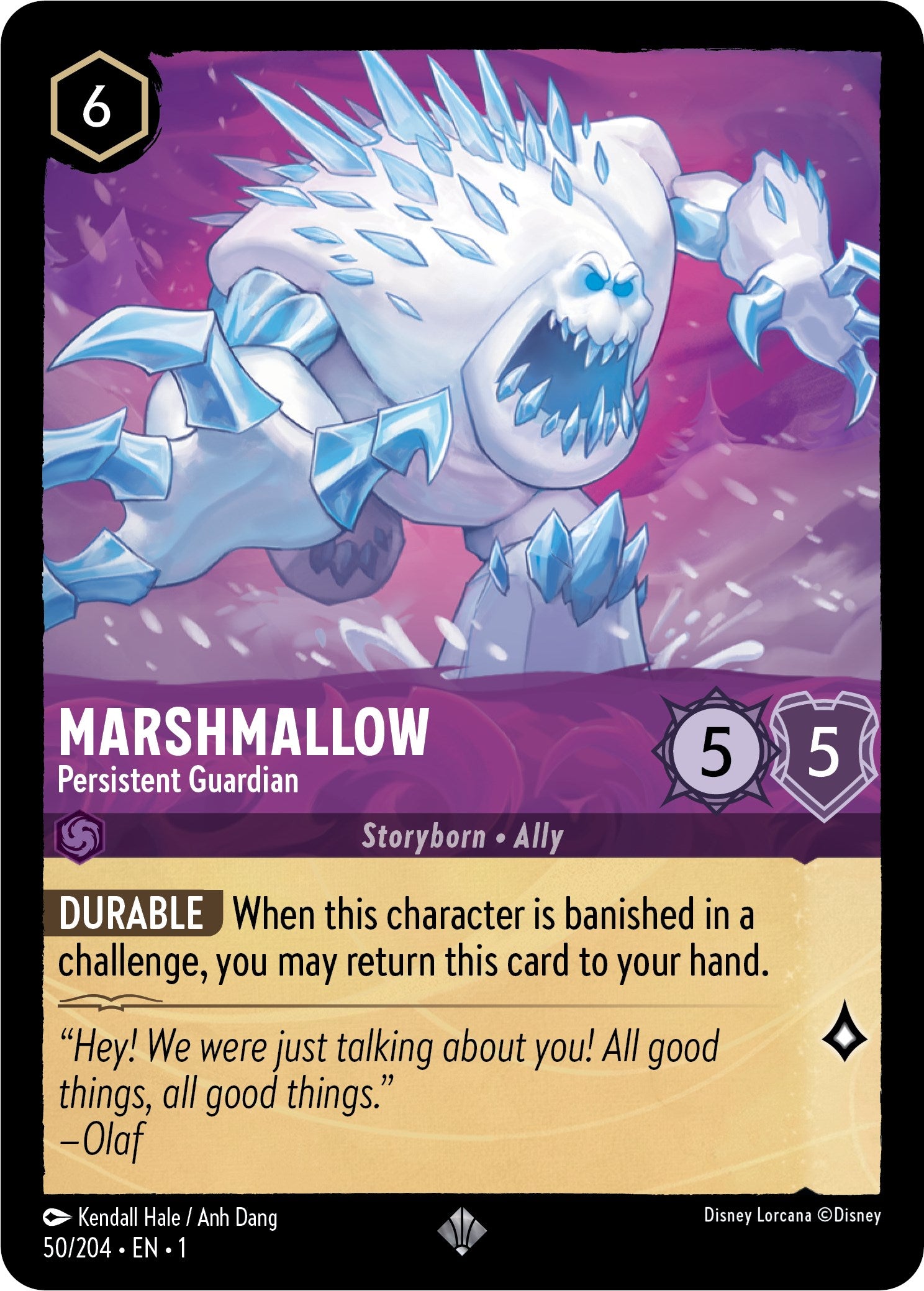 Marshmallow - Persistent Guardian (50/204) [The First Chapter] | Rock City Comics