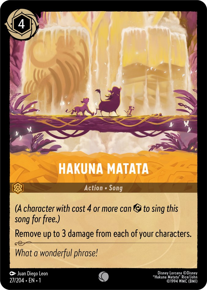 Hakuna Matata (27/204) [The First Chapter] | Rock City Comics