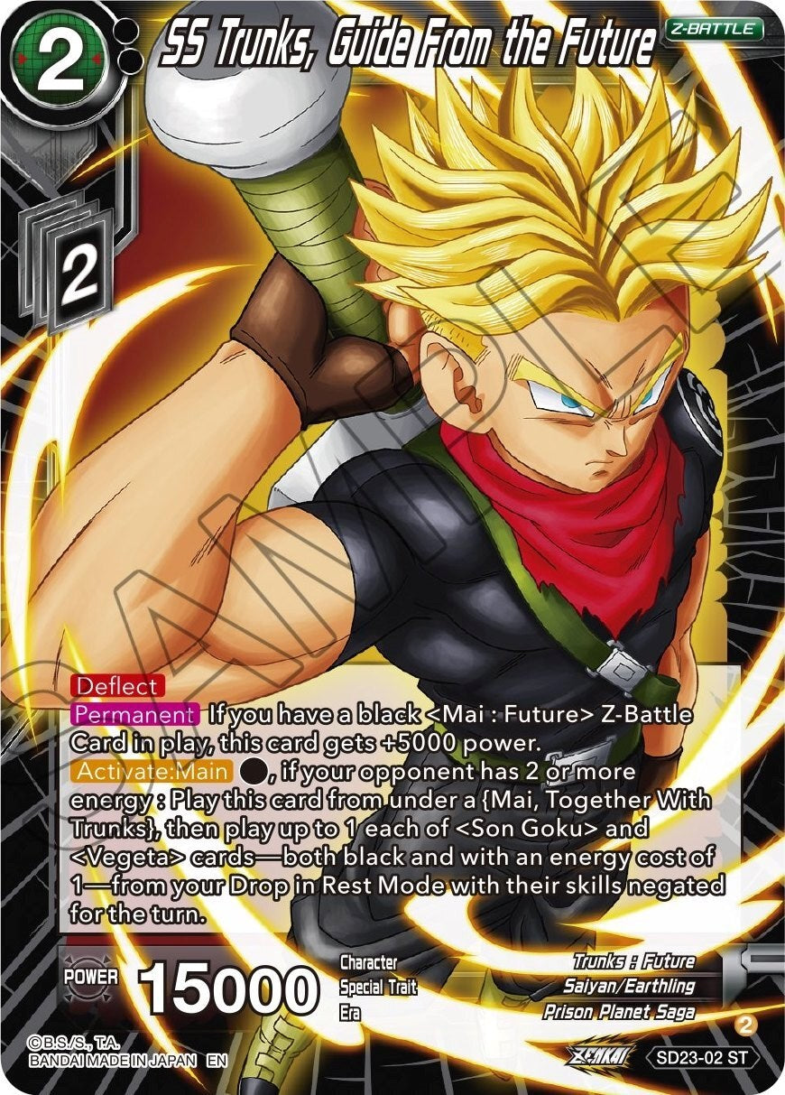 SS Trunks, Guide From the Future (SD23-02) [Critical Blow] | Rock City Comics