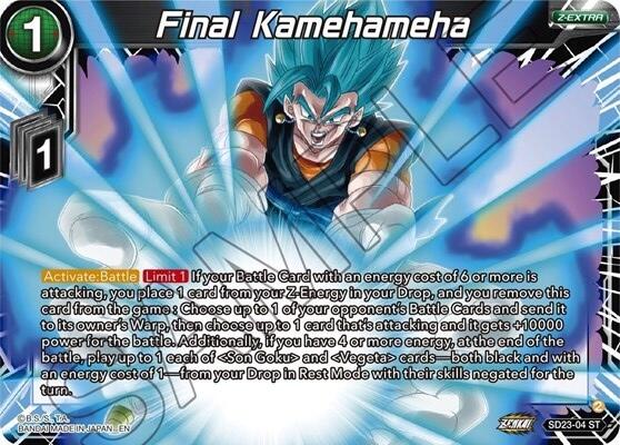 Final Kamehameha (SD23-04) [Critical Blow] | Rock City Comics