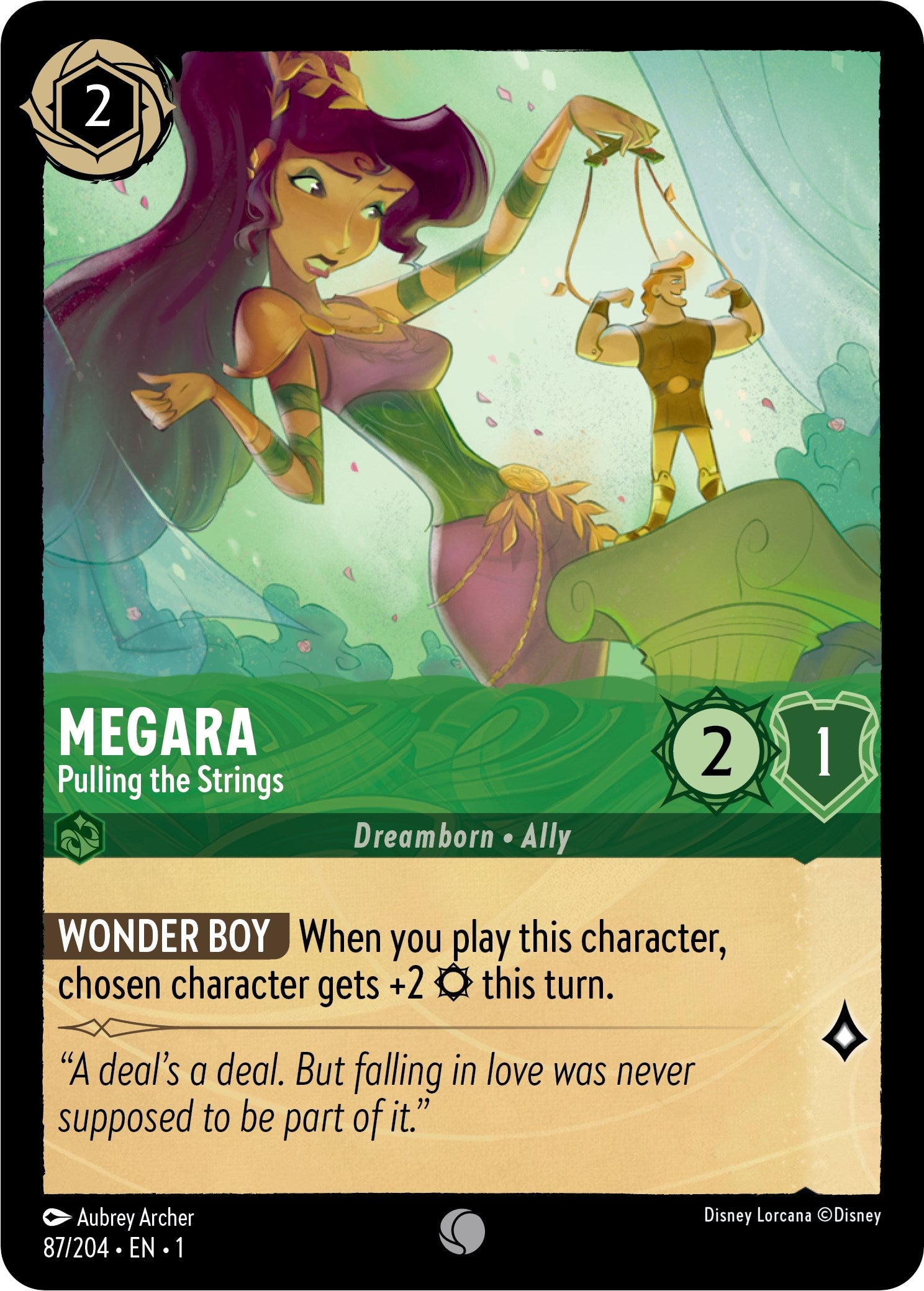 Megara - Pulling the Strings (87/204) [The First Chapter] | Rock City Comics