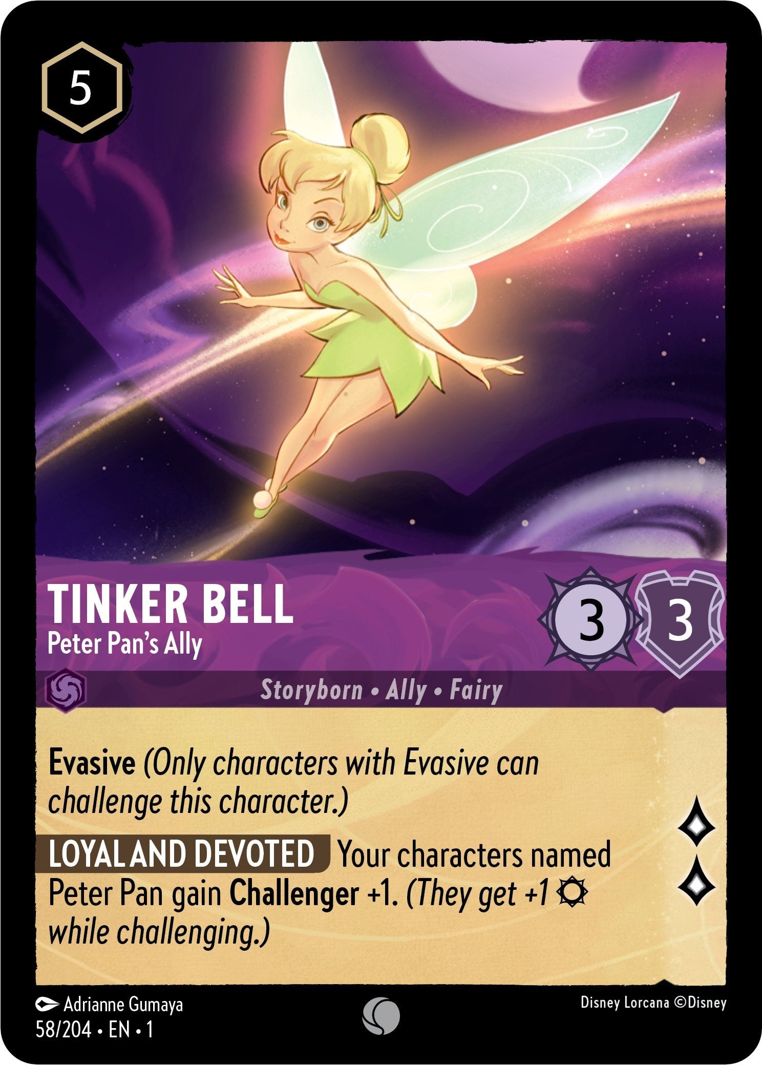 Tinker Bell - Peter Pan's Ally (58/204) [The First Chapter] | Rock City Comics