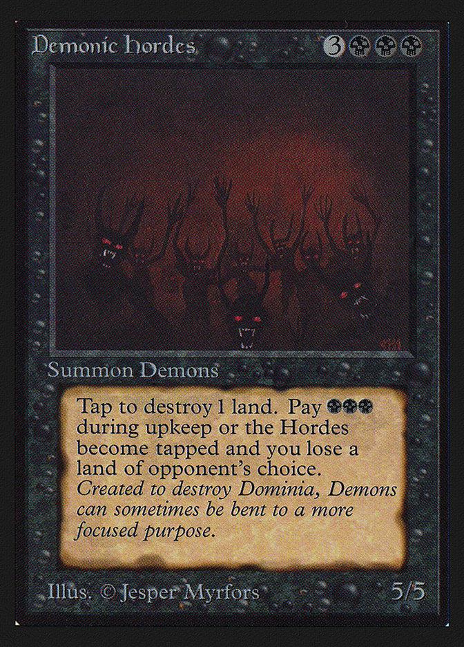 Demonic Hordes [International Collectors' Edition] | Rock City Comics