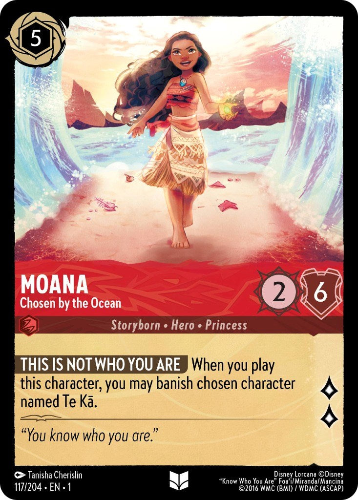 Moana - Chosen by the Ocean (117/204) [The First Chapter] | Rock City Comics