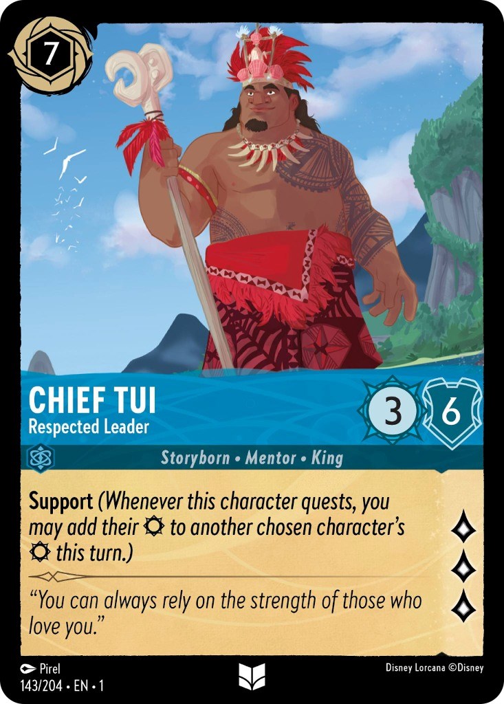 Chief Tui - Respected Leader (143/204) [The First Chapter] | Rock City Comics