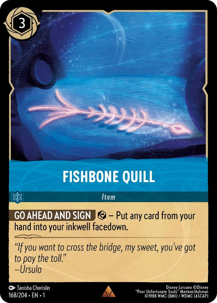 Fishbone Quill (168/204) [The First Chapter] | Rock City Comics