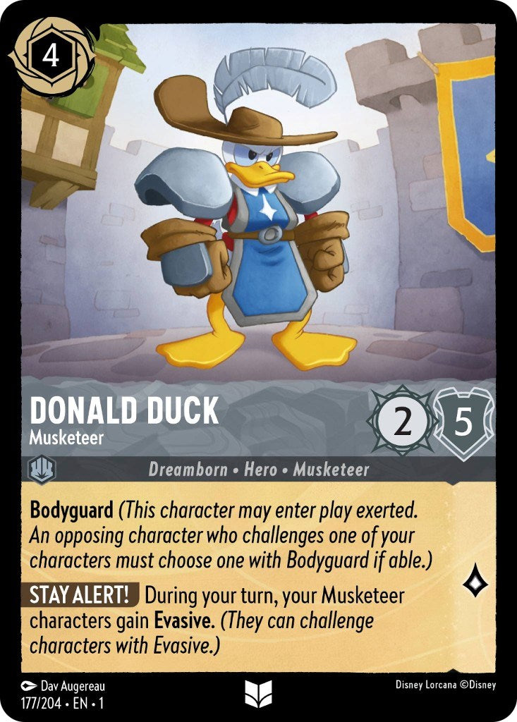 Donald Duck - Musketeer (177/204) [The First Chapter] | Rock City Comics