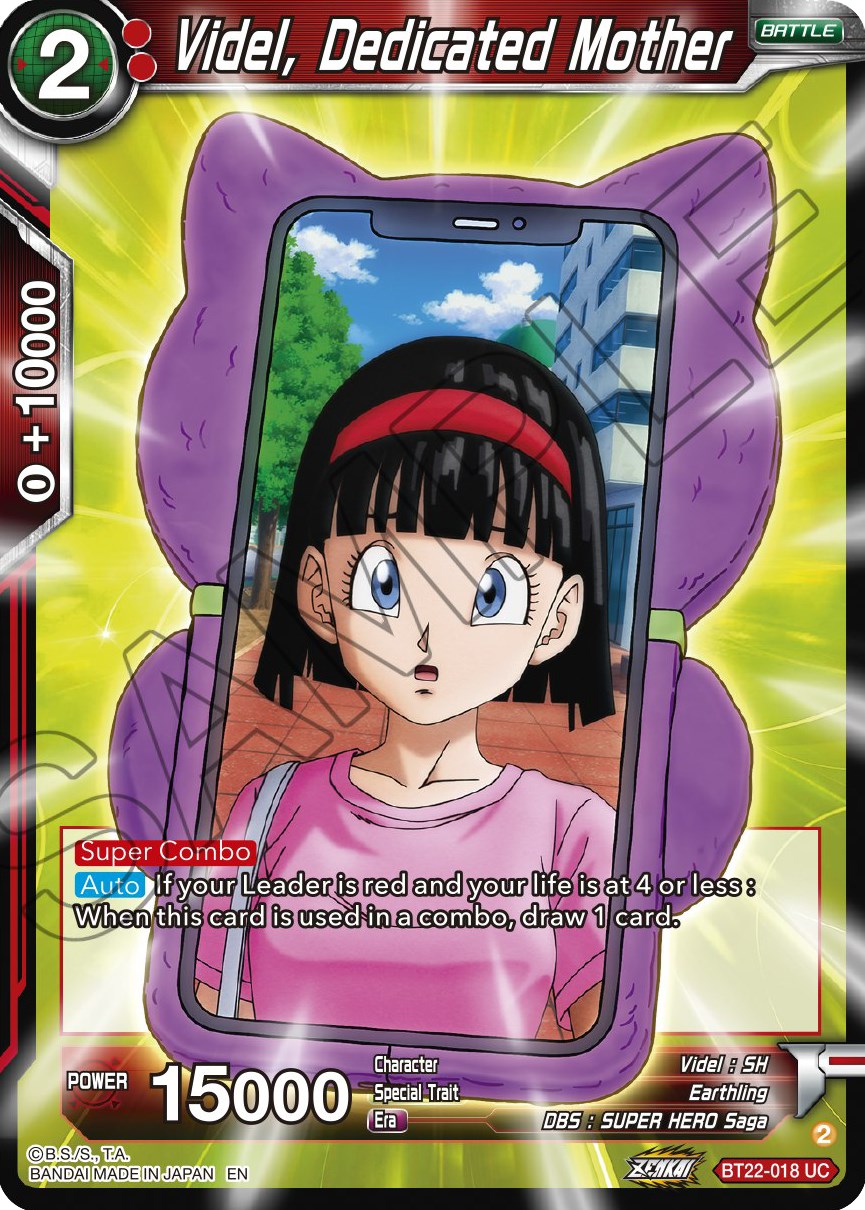 Videl, Dedicated Mother (BT22-018) [Critical Blow] | Rock City Comics