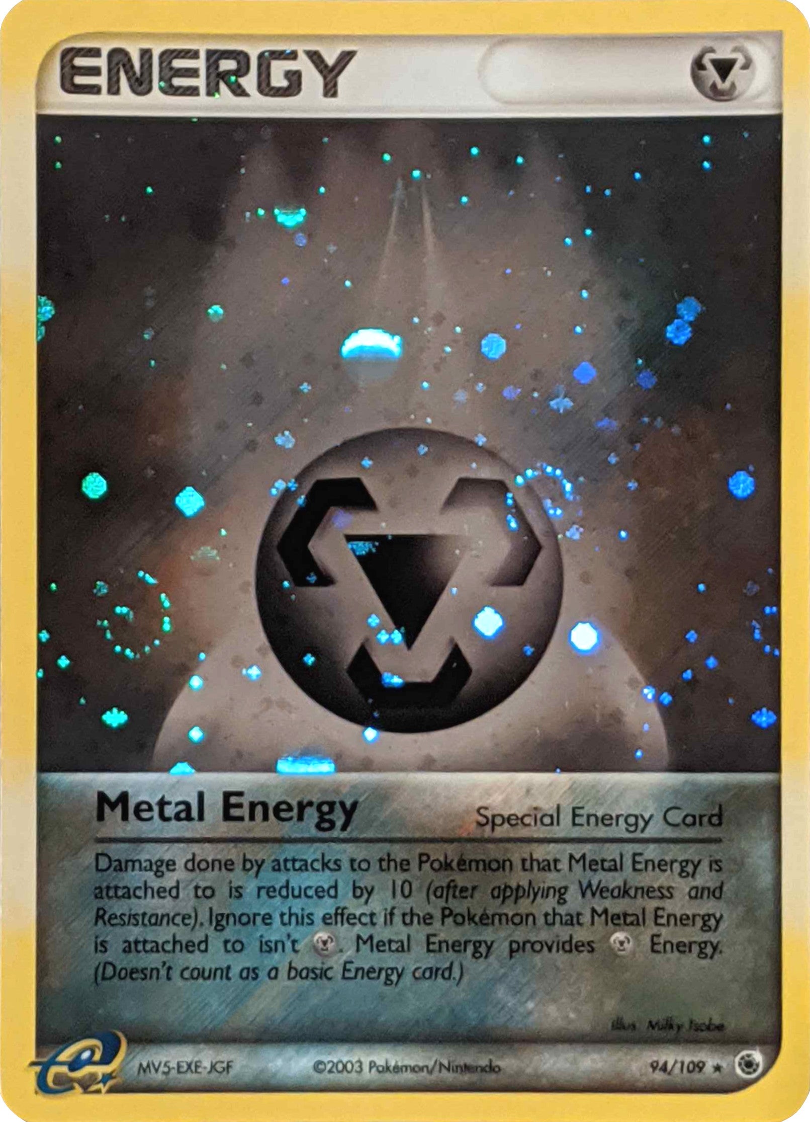 Metal Enery (94/109) (Cosmos Holo) [EX: Ruby & Sapphire] | Rock City Comics