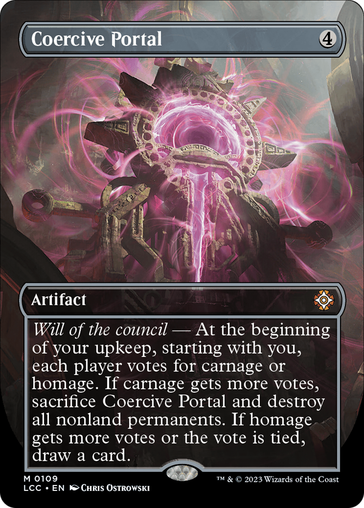 Coercive Portal (Borderless) [The Lost Caverns of Ixalan Commander] | Rock City Comics