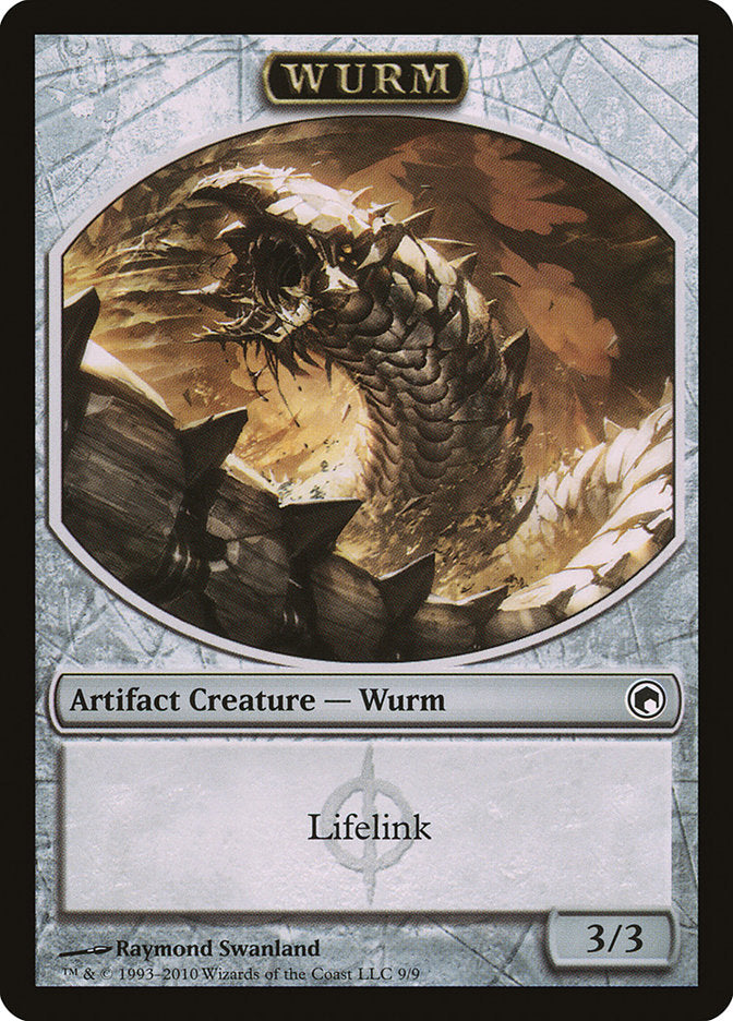 Wurm Token (9/9) [Scars of Mirrodin Tokens] | Rock City Comics