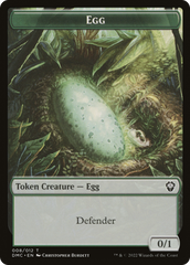 Treasure // Egg Double-Sided Token [Secret Lair Drop Series] | Rock City Comics