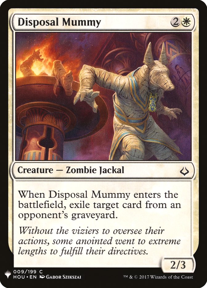 Disposal Mummy [Mystery Booster] | Rock City Comics