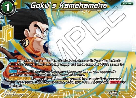 Goku's Kamechameha (BT22-086) [Critical Blow] | Rock City Comics