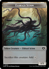 Eldrazi Scion // Phyrexian Beast Double-Sided Token [Commander Masters Tokens] | Rock City Comics