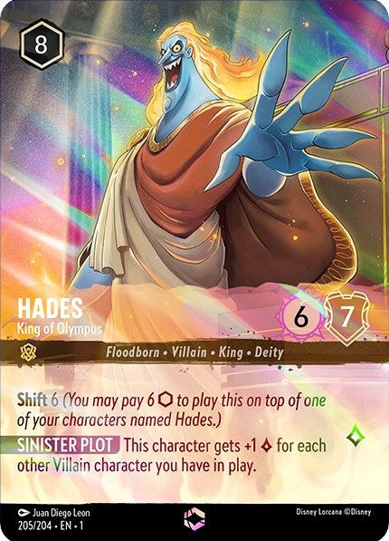 Hades - King of Olympus (Enchanted) (205/204) [The First Chapter] | Rock City Comics