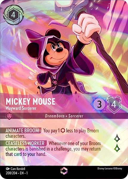 Mickey Mouse - Wayward Sorcerer (Enchanted) (208/204) [The First Chapter] | Rock City Comics