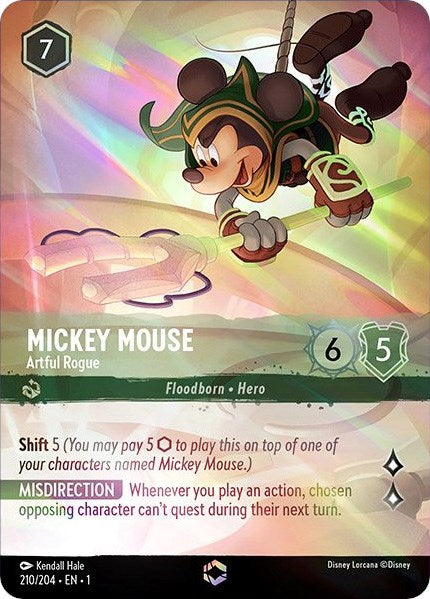 Mickey Mouse - Artful Rogue (Enchanted) (210/204) [The First Chapter] | Rock City Comics