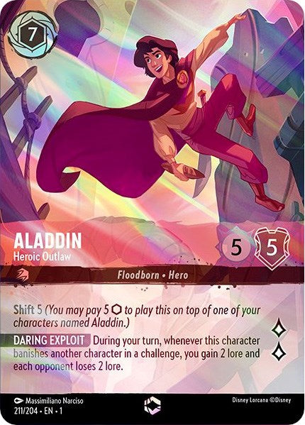 Aladdin - Heroic Outlaw (Enchanted) (211/204) [The First Chapter] | Rock City Comics