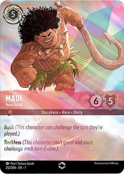 Maui - Hero to All (Enchanted) (212/204) [The First Chapter] | Rock City Comics