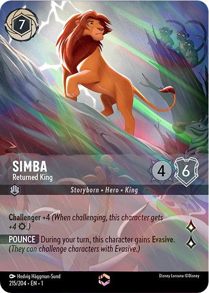 Simba - Returned King (Enchanted) (215/204) [The First Chapter] | Rock City Comics