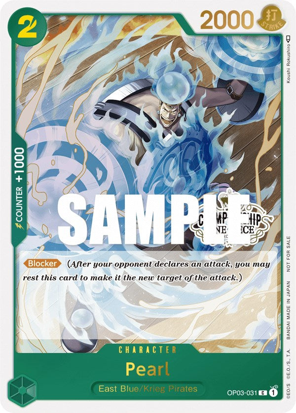 Pearl (Store Championship Participation Pack Vol. 2) [One Piece Promotion Cards] | Rock City Comics