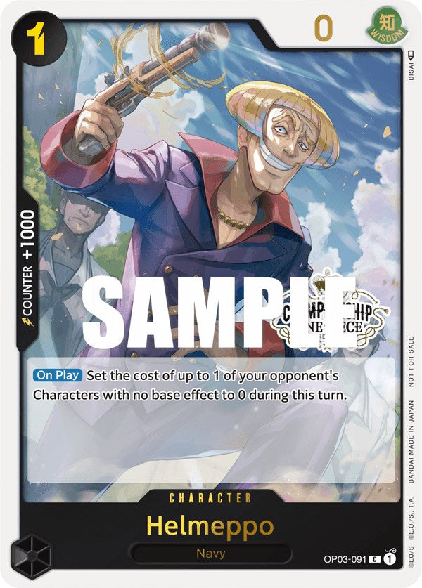 Helmeppo (Store Championship Participation Pack Vol. 2) [One Piece Promotion Cards] | Rock City Comics