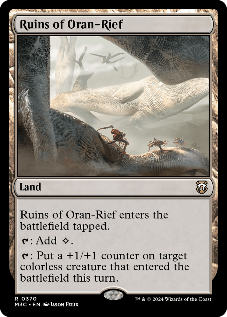 Ruins of Oran-Rief (Ripple Foil) [Modern Horizons 3 Commander] | Rock City Comics