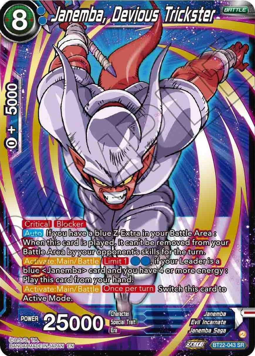 Janemba, Devious Trickster (BT22-043) [Critical Blow] | Rock City Comics