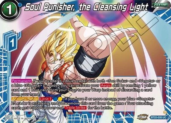 Soul Punisher, the Cleansing Light (BT22-035) [Critical Blow] | Rock City Comics