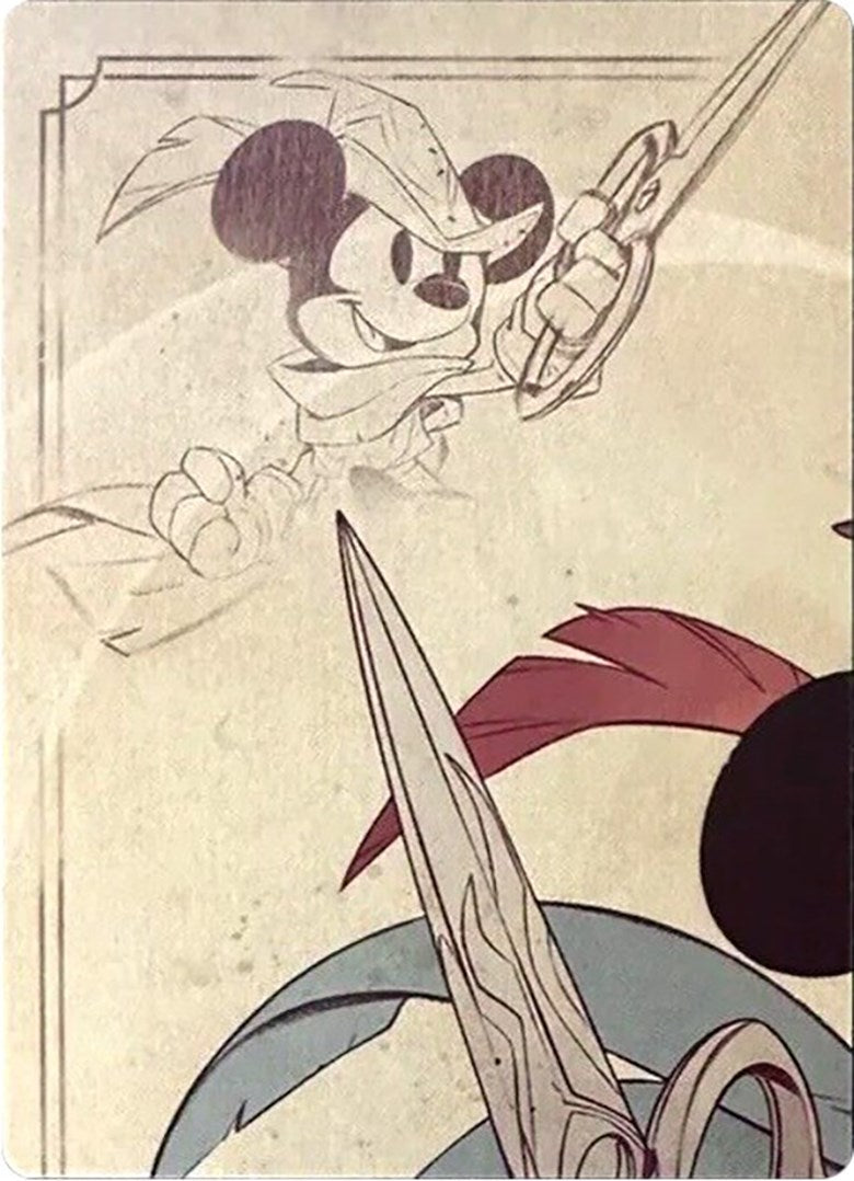 Mickey Mouse - Brave Little Tailor Puzzle Insert (Top Left) [The First Chapter] | Rock City Comics