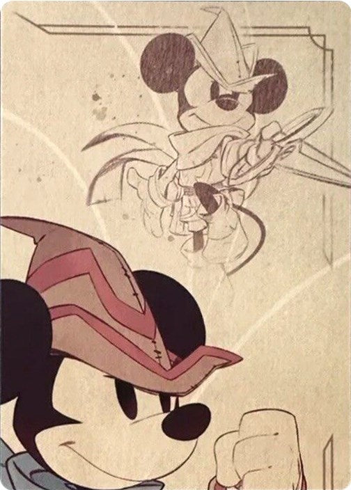 Mickey Mouse - Brave Little Tailor Puzzle Insert (Top Right) [The First Chapter] | Rock City Comics