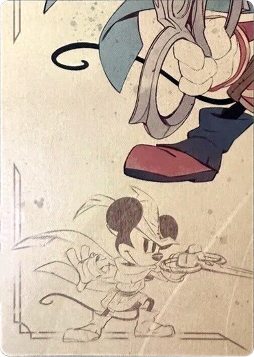 Mickey Mouse - Brave Little Tailor Puzzle Insert (Bottom Left) [The First Chapter] | Rock City Comics