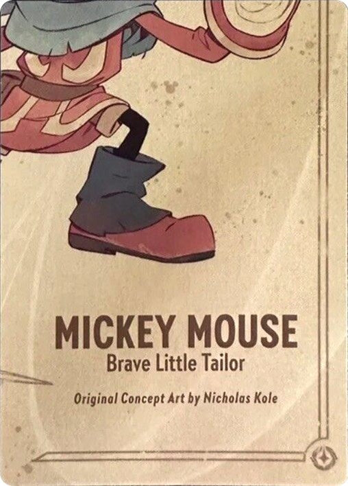 Mickey Mouse - Brave Little Tailor Puzzle Insert (Bottom Right) [The First Chapter] | Rock City Comics