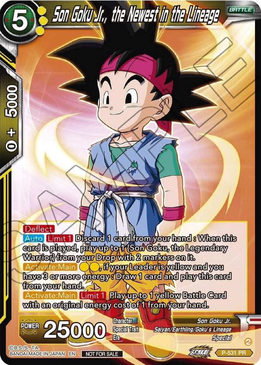 Son Goku Jr., the Newest in the Lineage (Zenkai Series Tournament Pack Vol.5) (P-531) [Tournament Promotion Cards] | Rock City Comics