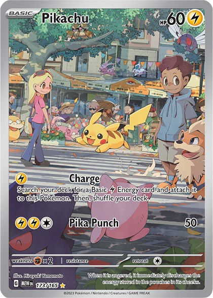 Pikachu (173/165) [Scarlet & Violet: 151] | Rock City Comics