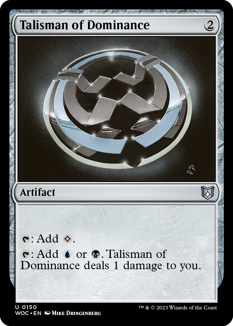 Talisman of Dominance [Wilds of Eldraine Commander] | Rock City Comics