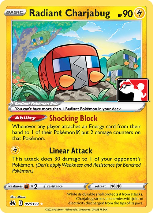 Radiant Charjabug (051/159) [Prize Pack Series Three] | Rock City Comics