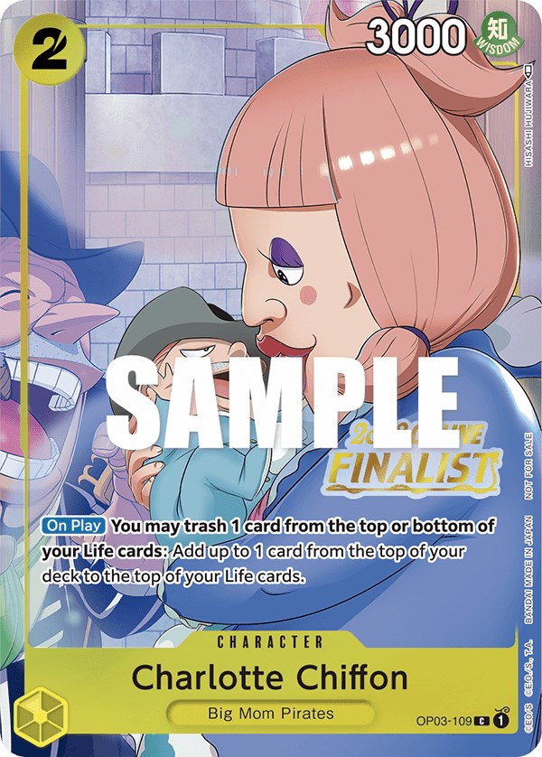 Charlotte Chiffon (Online Regional 2023) [Finalist] [One Piece Promotion Cards] | Rock City Comics