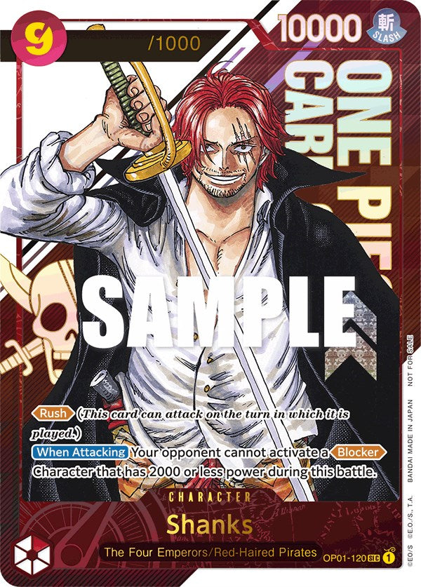 Shanks (Championship 2023) [Serial Number] [One Piece Promotion Cards] | Rock City Comics