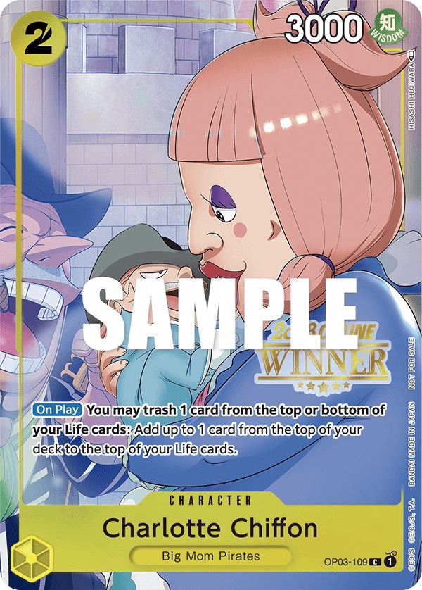 Charlotte Chiffon (Online Regional 2023) [Winner] [One Piece Promotion Cards] | Rock City Comics