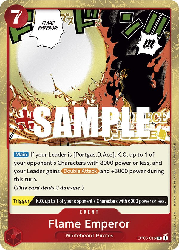 Flame Emperor (Judge Pack Vol. 2) [One Piece Promotion Cards] | Rock City Comics