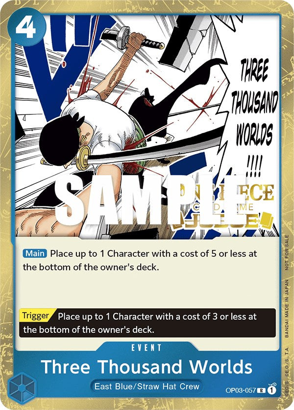 Three Thousand Worlds (Judge Pack Vol. 2) [One Piece Promotion Cards] | Rock City Comics