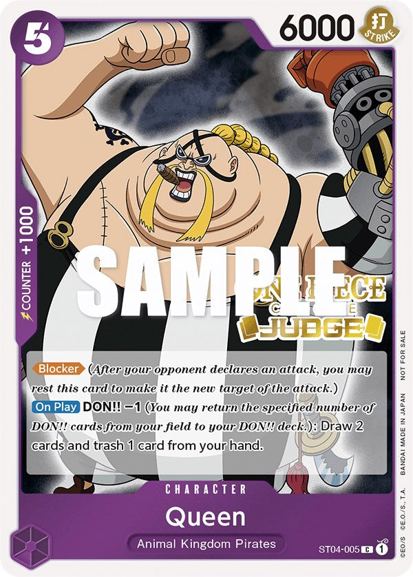 Queen (Judge Pack Vol. 2) [One Piece Promotion Cards] | Rock City Comics