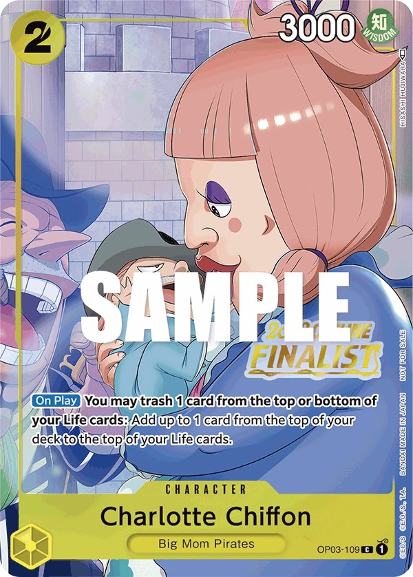 Charlotte Chiffon (Offline Regional 2023) [Finalist] [One Piece Promotion Cards] | Rock City Comics