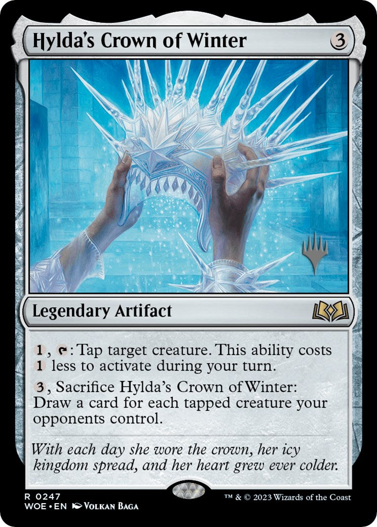 Hylda's Crown of Winter (Promo Pack) [Wilds of Eldraine Promos] | Rock City Comics