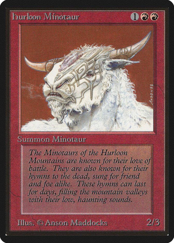 Hurloon Minotaur [Beta Edition] | Rock City Comics
