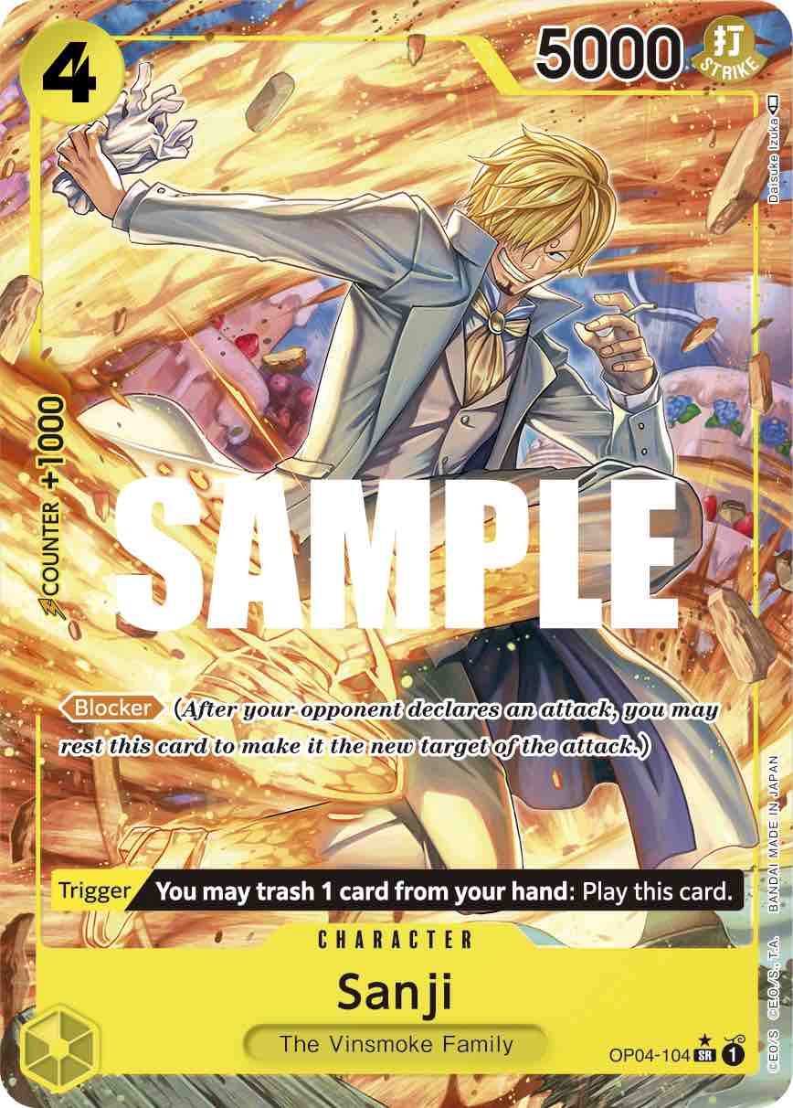 Sanji (Alternate Art) [Kingdoms of Intrigue] | Rock City Comics