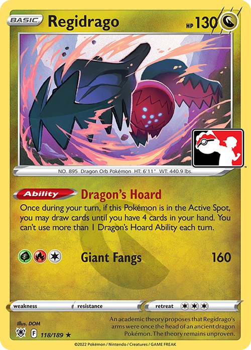 Regidrago (118/189) [Prize Pack Series Three] | Rock City Comics